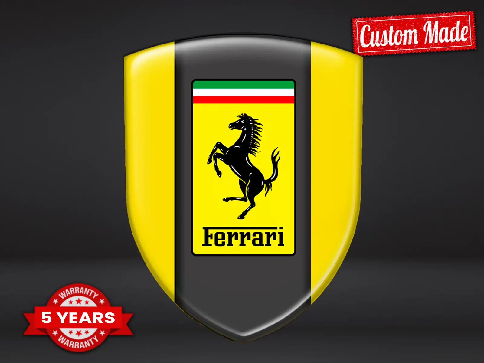 Ferrari Fensteraufkleber Auto Robust Limitiert Universal